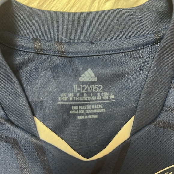 Adidas Condivo 22 Match Day Jersey Royal, Dark Navy Blue Youth  Sz.M 11-12Y - Picture 3 of 8